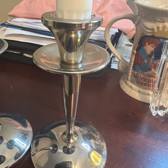 Roma SL candle sticks with candles - Picture 5 of 5